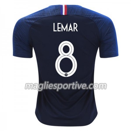 Completo Calcio Francia Lemar 8 Divisa Prima Mondiali 2018